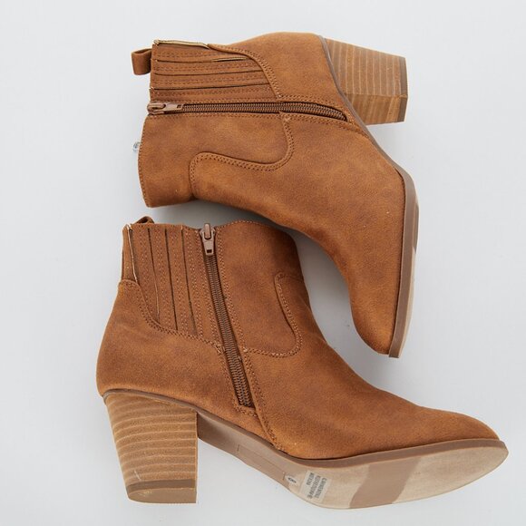 DV Dolce Vita Stitch Fix Caitie Bootie in Tan Women's 8 NWT - Picture 5 of 9